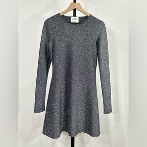 Reformation x Camille Rowe Metallic Mini Dress – Size M